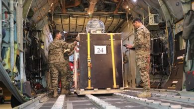Photo of الجيش الأردني يُنزل مساعدات جوية لمحاصرين في كنيسة بغزة