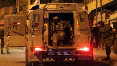 Photo of حملة دهم واقتحام لبلدات الضفة الغربية وتسجيل 14 حالة اعتقال في مخيم الجلزون