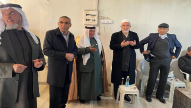 Photo of الرملة: عقد راية الصلح بين عائلتي العبرة وميلاد وسط حضور قيادات محلية وقطرية