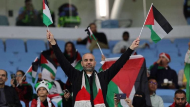 Photo of مباريات كأس آسيا… هتافات مؤيدة لفلسطين خلال مباراة فلسطين والإمارات (فيديو)
