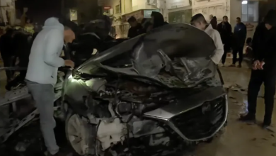Photo of شهيدان و14 إصابة في قصف مسيرة لمركبة بمخيم جنين