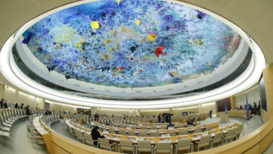 Photo of مجلس حقوق الإنسان يواصل نقاش الأوضاع بغزة ودعوات للتحقيق والمحاسبة