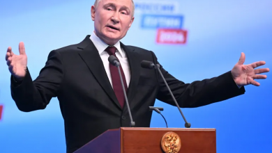 Photo of بوتين يحذر بعد فوزه من صراع يقود لحرب عالمية ثالثة