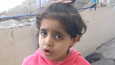 Photo of “الناس تعبانة وتريد أن تأكل”.. شاهد مأساة غزة بعيون طفلة