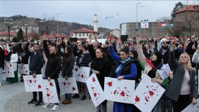 Photo of مسلمو صربيا ينددون بالهجمات الإسرائيلية على غزة