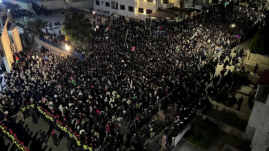 Photo of لليوم الرابع على التوالي.. الأردنيون يتظاهرون قرب سفارة إسرائيل ومسيرات بمدن مغربية دعما لغزة