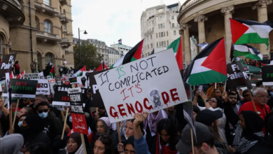 Photo of بريطانيون يطالبون بلادهم بإغلاق شركة تزود إسرائيل بالسلاح