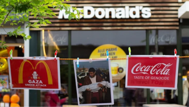 Photo of احتجاجات أمام فروع “ماكدونالدز” في هولندا بهدف دعم المقاطعة نصرة لفلسطين