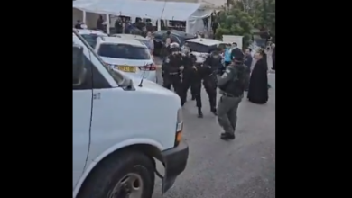 Photo of باقة الغربية: الشرطة تزيل خيمة عزاء الشهيد وليد دقة واعتقال 5 أشخاص