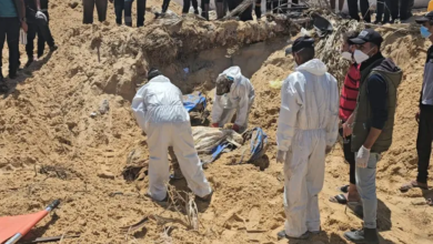 Photo of واشنطن تطالب إسرائيل بـ”إجابات” على المقابر الجماعية في مستشفيين بغزة