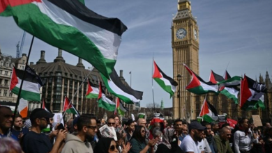 Photo of توقعات بمشاركة مئات الآلاف بمظاهرة مؤيدة لفلسطين في لندن