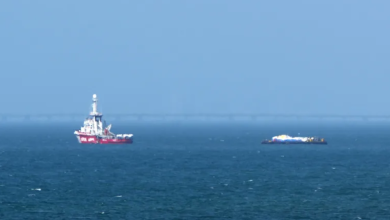 Photo of سفينة دعم بريطانية لبناء رصيف غزة تبحر من قبرص