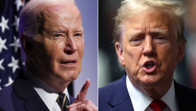 Photo of “شتائم انتخابية” متبادلة بين ترامب وبايدن