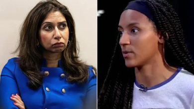 Photo of طالبة بريطانية تفحم وزيرة الداخلية السابقة بشأن حرب غزة