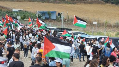 Photo of مشاركة حاشدة في مسيرة العودة إلى قريتي هوشة والكساير المهجّرتين