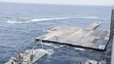 Photo of الجيش الأمريكي يعلن انتهاء بناء الرصيف البحري العائم على سواحل قطاع غزة