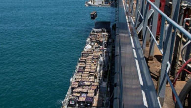 Photo of الجيش الأمريكي: تفريغ الحمولة الأولى من المساعدات على الميناء العائم في غزة