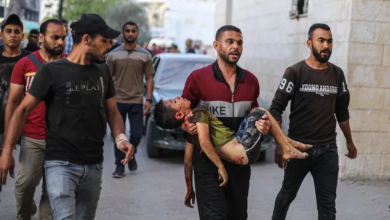 Photo of قصف إسرائيلي وسط قطاع غزة وتوغل للدبابات الإسرائيلية في رفح