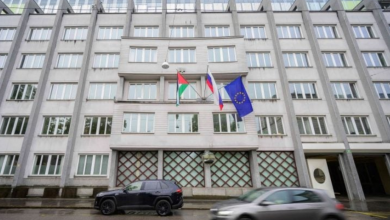 Photo of سلوفينيا ترفع علم فلسطين على المبنى الحكومي في العاصمة ليوبليانا