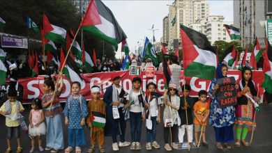 Photo of “العيون على رفح”.. شعار عشرات آلاف المتظاهرين بكراتشي