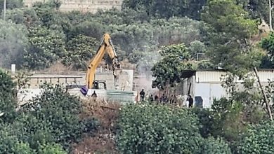 Photo of كَفر قرع: السلطات الإسرائيلية تهدم منزلا قيد الإنشاء