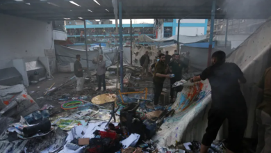 Photo of “مجزرة في مخيم النصيرات”… 30 شهيدا وعشرات الإصابات في قصف مدرسة تؤوي نازحين