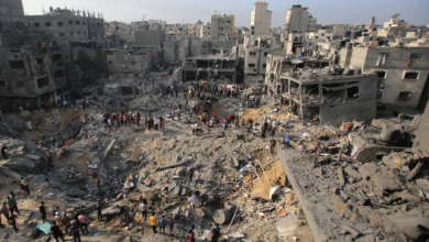 Photo of استشهاد 5 فلسطينيين بينهم رضيعة في قصف إسرائيلي على منزل في مدينة غزة