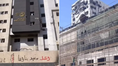 Photo of “مشاهد صادمة لإسرائيل”.. غزة تتحدى الاحتلال بإعادة ترميم مستشفى الشفاء