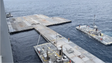 Photo of وزارة الدفاع الأمريكية تكشف حالة رصيف غزة العائم.. لامت الأحوال الجوية