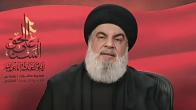 Photo of نصر الله يتوعد إسرائيل بهجمات أبعد إذا استمر عدوانها على المدنيين