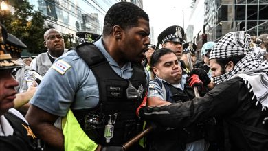 Photo of شيكاغو.. الشرطة الأمريكية تستخدم العنف لفض تظاهرة مؤيدة لغزة