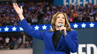Photo of الحزب الديمقراطي يعتمد هاريس مرشحته لانتخابات الرئاسة
