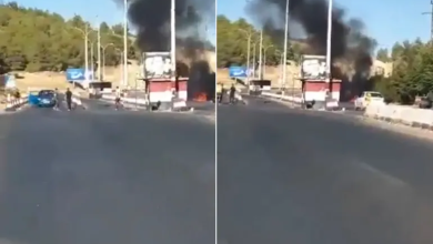 Photo of 4 قتلى بقصف إسرائيلي على مركبة في طريق دمشق بيروت
