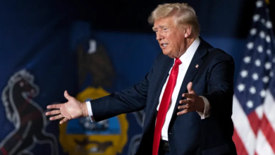 Photo of ترامب يقبل مناظرة هاريس ويصفها باليسارية المتطرفة