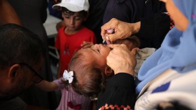 Photo of حملة التطعيم ضد شلل الأطفال تتواصل في غزة