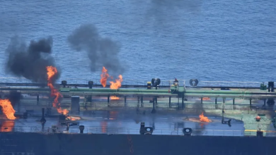 Photo of إنقاذ ناقلة النفط اليونانية المشتعلة قبالة اليمن يبدأ “قريبا”