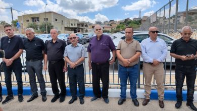 Photo of طلعة عارة: إضراب في أقسام المجلس ووقفة احتجاجية تنديدا بالاعتداء على سيارة نائب الرئيس