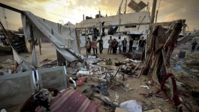 Photo of شهداء بقصف على خيام نازحين وسط وجنوبي قطاع غزة