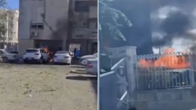 Photo of هجوم واسع لحزب الله على إسرائيل وتقارير عن إصابات وانفجارات