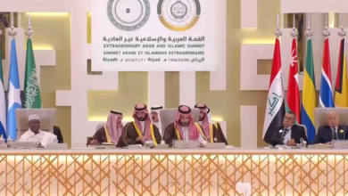 Photo of تنديد بجرائم إسرائيل ومطالبة بدولة فلسطينية في افتتاح قمة الرياض