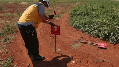 Photo of الألغام تشكل خطرًا حقيقيًا على حياة السوريين العائدين إلى ديارهم
