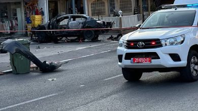 Photo of إصابة رجلين في انفجار سيارة بكفر ياسيف