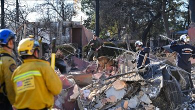 Photo of لوس أنجلوس.. فرق الإنقاذ تبحث عن وفيات بمناطق انحسار الحرائق