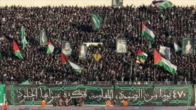 Photo of برفع الأعلام الفلسطينية.. جمهور الرجاء المغربي يحتفي بغزة