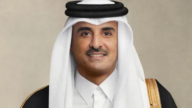 Photo of أمير دولة قطر يصل دمشق