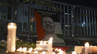 Photo of أحرق نفسه لوقف إبادة غزة.. وقفة تأبين للجندي الأمريكي بوشنل