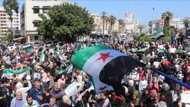 Photo of مظاهرة في اللاذقية دعما للإدارة السورية الجديدة