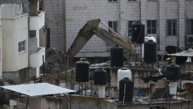 Photo of الاحتلال يصعد شمال مدينة أريحا ويضرم النار بمنازل في مخيم جنين