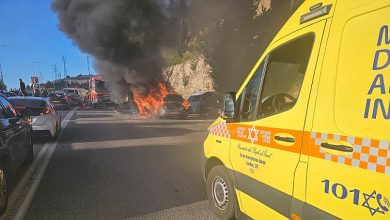 Photo of إصابة 7 أشخاص أحدهم بحالة خطيرة في حادث طرق بمنطقة الناصرة