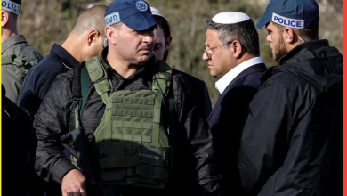 Photo of بن غفير يقتحم الحرم الإبراهيمي وسط حراسة مشددة